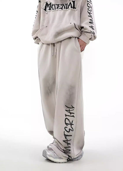 Hip Hop Graffiti Design Trekkoord Broek Unisex