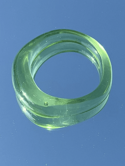Green Vintage Irregular Ring
