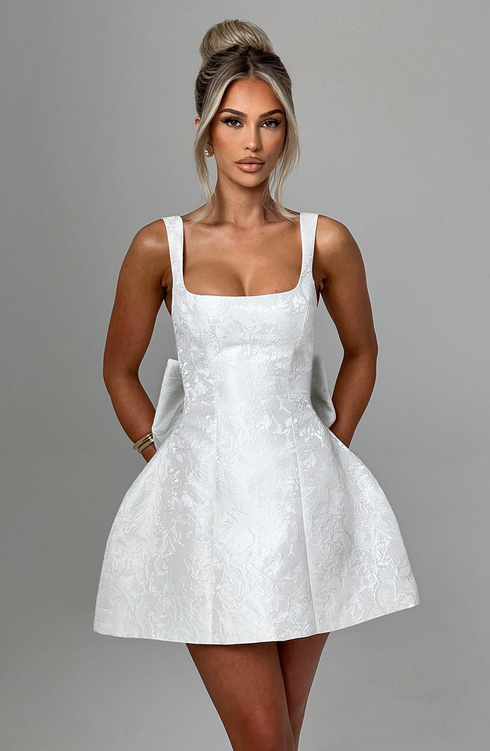 Rocio Mini Dress - Ivory
