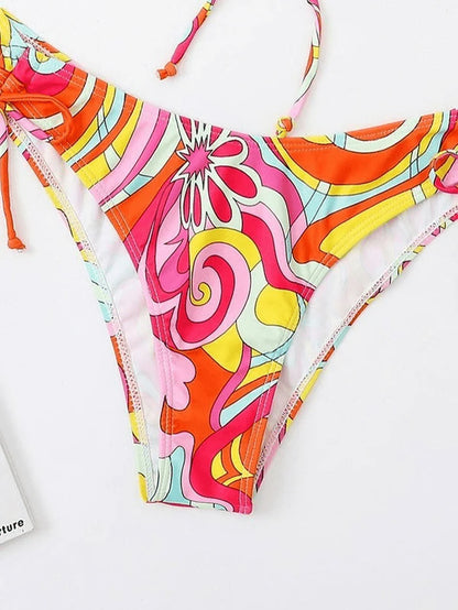 Ensemble bikini Sweet Wave à imprimé floral