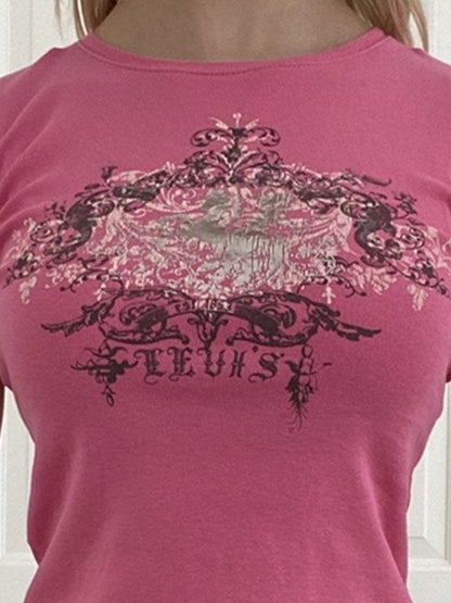 Vintage Top with Acanthus Logo